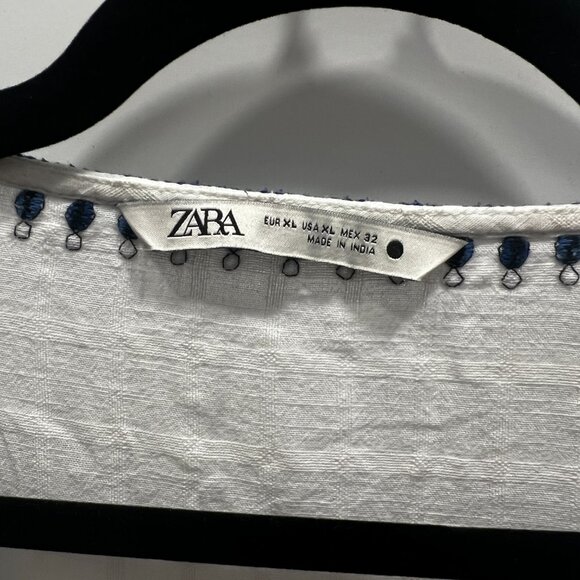 ZARA Embroidered Dress - Picture 4 of 7